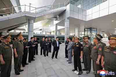 【朝鲜动态】金正恩亲临现场指导元山葛麻海岸旅游区新建项目
