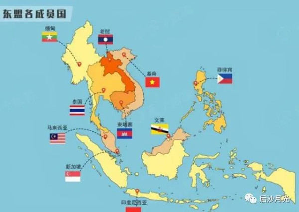 东盟与中国关系升级,美英立刻对它无事献殷勤