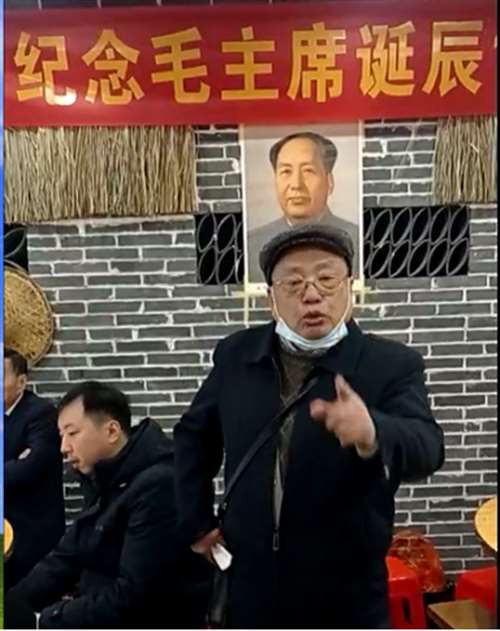 南昌市人民群众纪念毛主席诞辰128周年