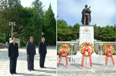 金正恩凭吊烈士陵园 纪念《朝鲜停战协定》签署66周年
