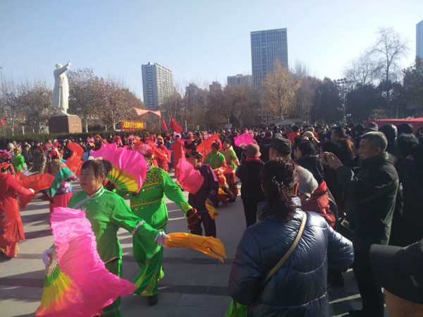 实拍：河北人民想念毛主席！