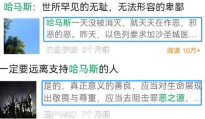 可惜公知是习惯了抛开事实不谈的,反正在他们那里,以色列就是“文明”的,而巴勒斯坦就是“野蛮”的。