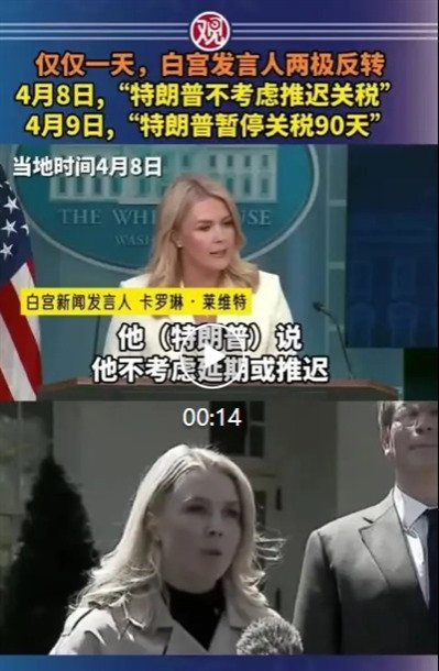 胆小鬼游戏结束,特朗普认怂