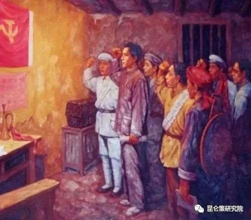 毛主席离开了湖南，他再次回到湖南是32年后的1959年。“别梦依稀咒逝川，故园三十二年前。”他从湖南走向了全国，从中国走向了全世界。外国评论家说：近代中国湖南出了两个伟人，其中魏源是第一个使中国睁眼看世界的人，而毛泽东则是第一个使世界开眼看中国的人。