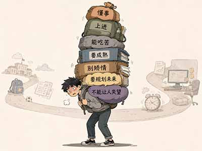 “停止责怪自己”是一个起点而非终点。真正重要的是，尝试让那些被说成“只是我自己的问题”的经验，重新进入我们关于家庭、学校、劳动和公共生活的讨论之中。