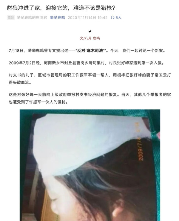 为亲人喊冤14年的河南农妇,终于把自己也喊进了监狱