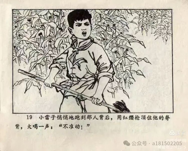 红小兵连环画《活捉米老鼠》赏