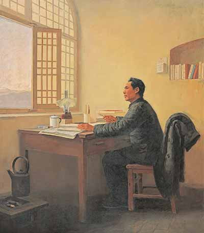关于毛泽东,除了记住那个矗立在20世纪政治峰巅上的伟岸形象外,再补充一个书斋里的形象,总是有益的、不无启迪的。