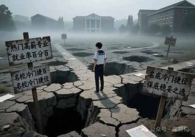 打工人家庭真正的问题,从来不是不会填志愿。而是他们被迫把人生全部押在一次考试、一个专业、一张毕业证上。今天,他们彼此竞争;明天,他们一起进入劳动力市场,成为等待出售劳动力的人。