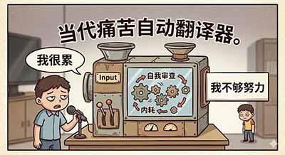 “停止责怪自己”是一个起点而非终点。真正重要的是，尝试让那些被说成“只是我自己的问题”的经验，重新进入我们关于家庭、学校、劳动和公共生活的讨论之中。