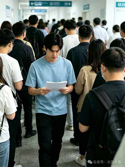 横幅背后——在“致敬劳动者”的标语下
