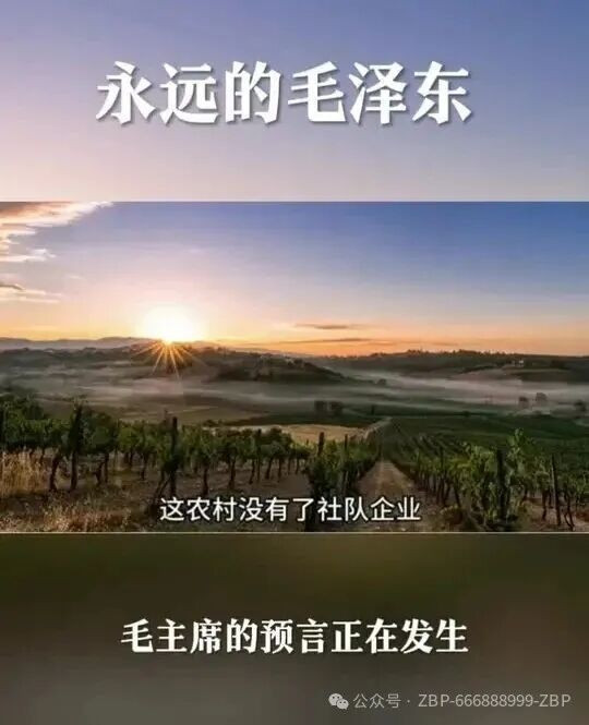 毛主席为什么把“包产到户”看得那么严重，现在终于应验了！