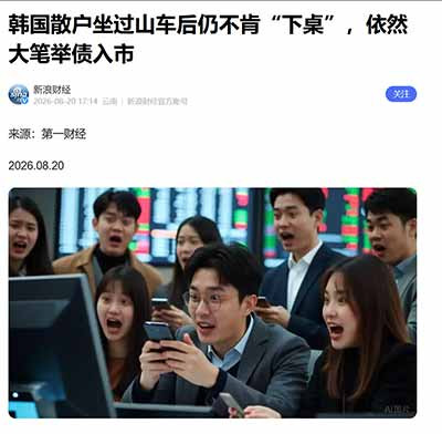 中国在参与全球化高速发展的过程中，费劲力气才堪堪避免陷进新自由主义的大坑里，直到今天在不少领域里也仍有余毒未清，巨婴们却日夜摇旗呐喊要跳进这个日韩已经深陷的坑里。