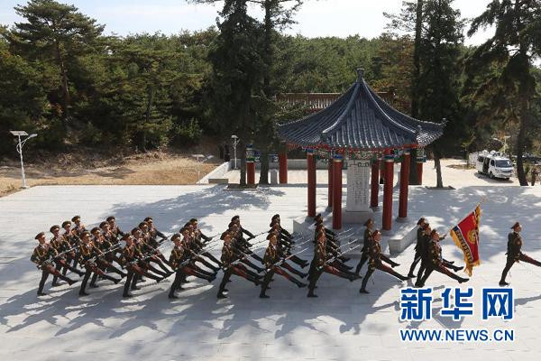 朝鲜隆重纪念中国人民志愿军援朝65周年 多地举行纪念活动