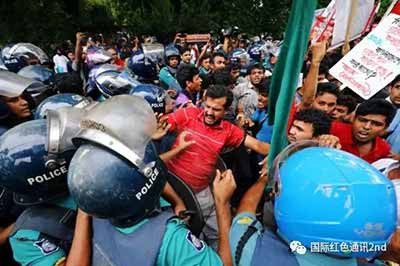 孟加拉国人民抗议天然气价格上涨