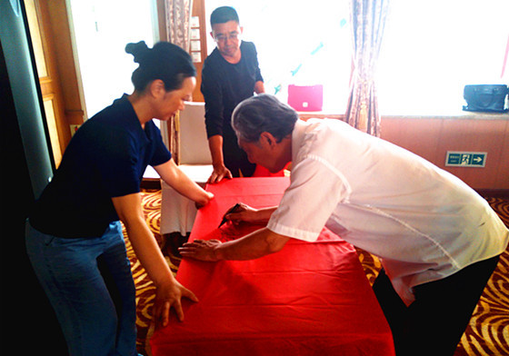 武汉庆祝建党102周年，南岸嘴建毛主席塑像签名仪式，克服阻力如期举行！