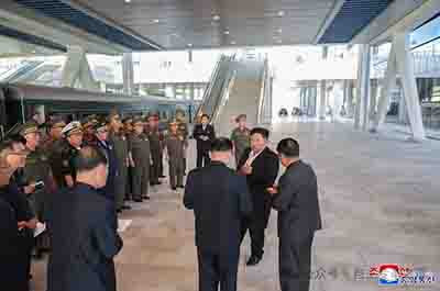 【朝鲜动态】金正恩亲临现场指导元山葛麻海岸旅游区新建项目