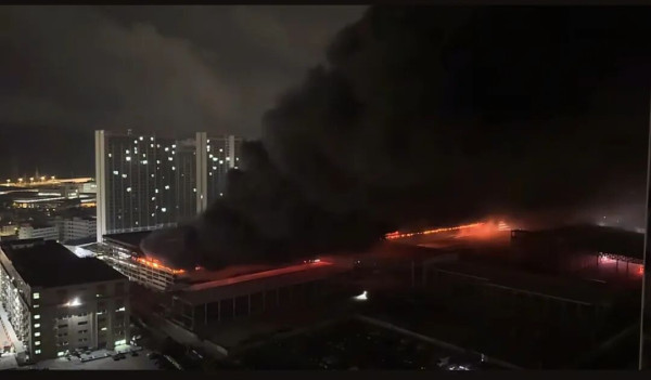 比亚迪深圳坪山车库起火