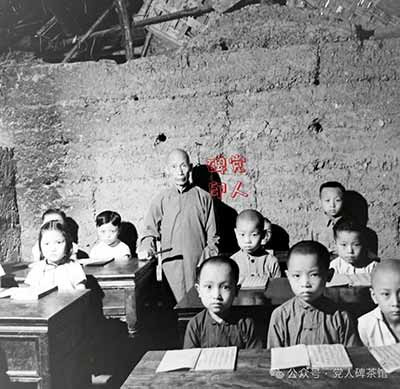 开学啦！日伪炮楼下的抗日小学