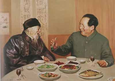 中国美术家协会赴纪念堂瞻仰毛主席！