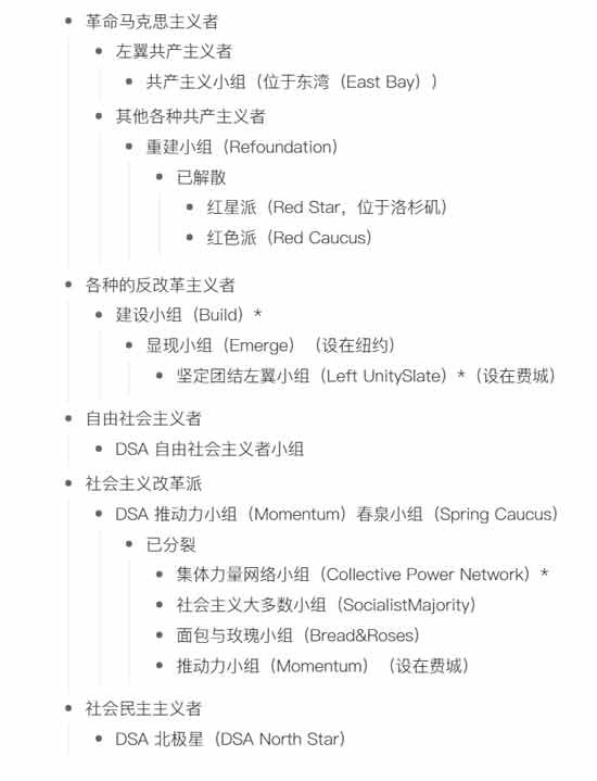 伯尼·桑德斯，DSA和美国新左翼