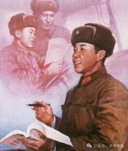 学雷锋：老宣传画展示阳光灿烂的日子