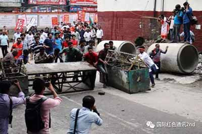 孟加拉国人民抗议天然气价格上涨