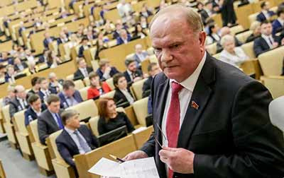 俄共中央通报:俄罗斯政府主席М.В.米舒什金答国家杜马俄共党团问题