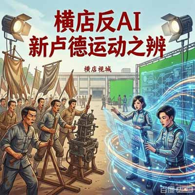 横店从业者没有采取暴力破坏的极端手段，更多是通过行业自律、版权维权、转向精品真人内容创作等理性方式应对，完全契合新卢德主义“温和技术批判”的特征，区别于传统卢德运动的暴力属性。