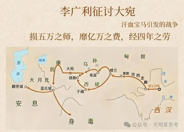 最近的戈壁滩雕像争议事件，着实让汉武帝这位千古帝王又火了一把。