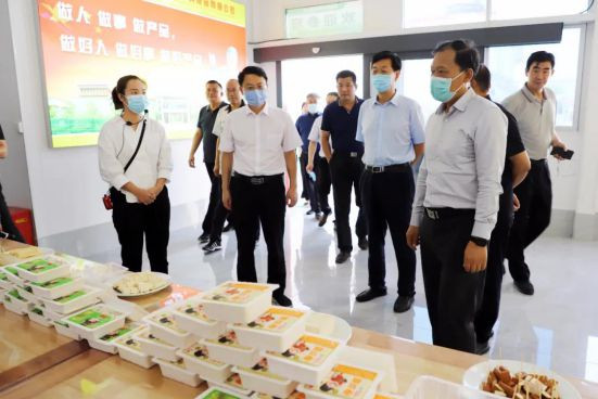 河南省“三个一批”项目督查调研组莅临南街村指导