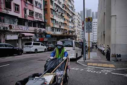 疫情下的香港穷人,惨上加惨