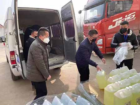 心系疫区 积极捐赠 南街村援助湖北麻城医疗物资