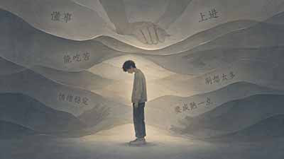 “停止责怪自己”是一个起点而非终点。真正重要的是，尝试让那些被说成“只是我自己的问题”的经验，重新进入我们关于家庭、学校、劳动和公共生活的讨论之中。