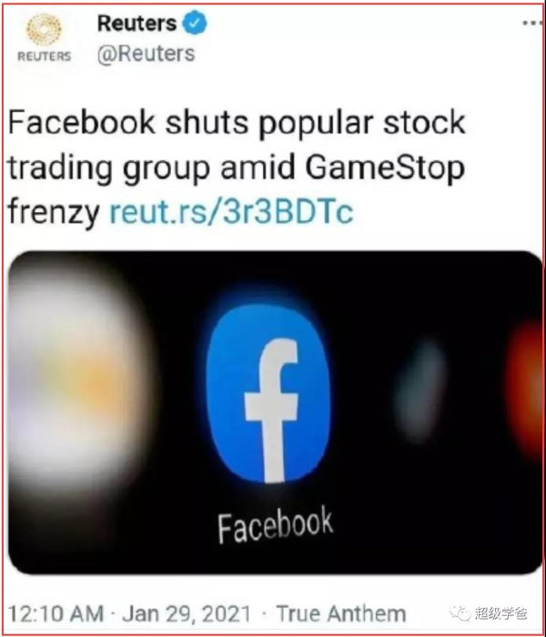 这次散户起义反杀华尔街,虽然不能触及华尔街的根本,但是揭穿了美国自由市场的谎言,有可能影响市场信心,也更加让我们认清了华尔街金融资本的嗜血和无耻。