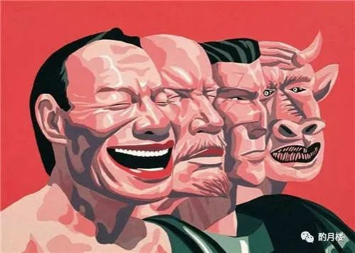 与玩世写实主义嘲笑丑化红色同步,资本积累在90年代大规模发展,00年代突飞猛进,随着资本集中和垄断的出现,在文化“重建”中,资本的文化需求和政治主张也越为清晰,社会存在决定社会意识的规律性,像飓风,刮飞二元论两手抓的实用主义外衣,于是,在不讲政治的官僚庇护下,伴随诸如宗教渗透,方方日记,高晓松的“人民”主流媒体直播,岳敏君漫画玩世一类的政治现实主义,堂而皇之生存了下来,不时聚焦于大