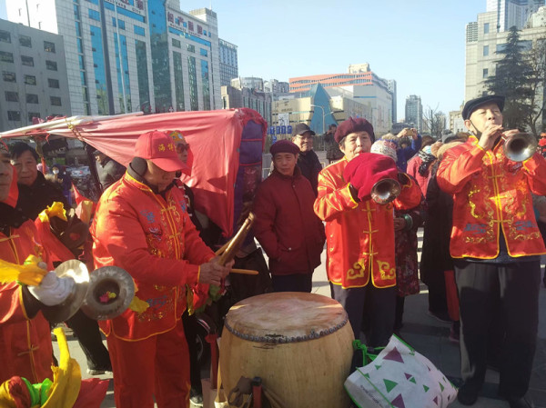 实拍：河北人民想念毛主席！