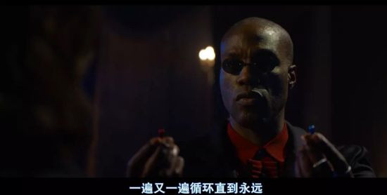 现实中觉得电影烂的观众却没觉醒，没有看到现实世界源代码 (资本主义美丽新世界的思想统治) 。