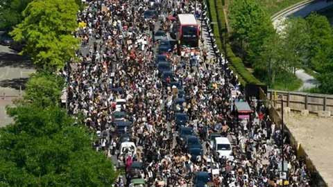 国际社会声援支持美国人民反抗种族歧视的正义斗争
