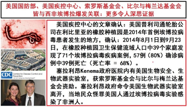 美国国防部与西非埃博拉爆发关联:更多令人深思证据