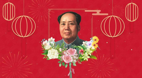敬立毛主席像现场,万人挥手高喊毛主席万岁:纪念毛主席诞辰127周年